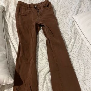 Flare brown pants/ bootcut